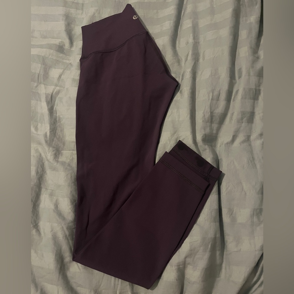 Lululemon Wunder Under Hi-Rise 7/8 Tight in Full-On Luxtreme Dark Purple